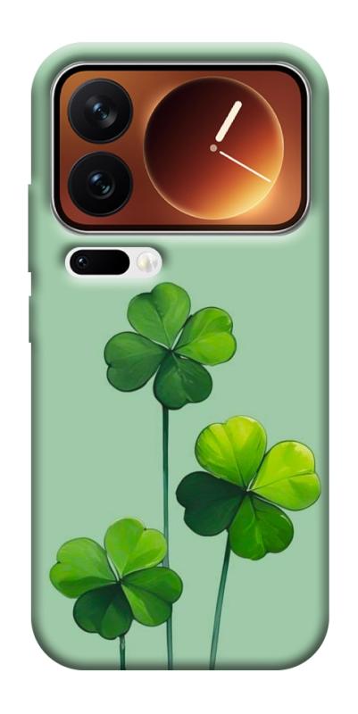 Чехол itsPrint Lucky clover для Xiaomi 17 Pro Max, цветы, купить оптом с доставкой