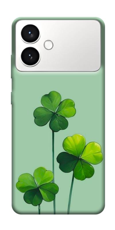 Чехол itsPrint Lucky clover для Samsung Galaxy S26+, цветы, купить оптом с доставкой