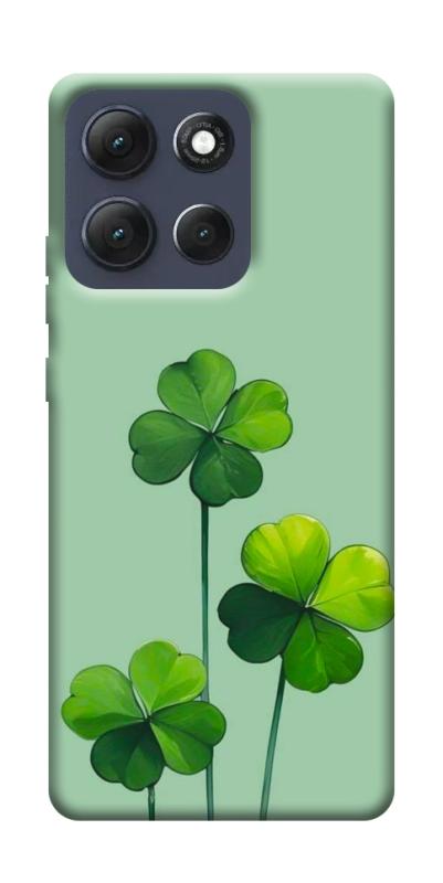 Чехол itsPrint Lucky clover для Motorola Moto G86 Power, цветы, купить оптом с доставкой