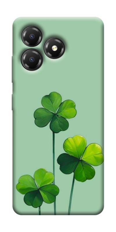 Чохол itsPrint Lucky clover для ZTE Blade A36, квіти, купити оптом з доставкою