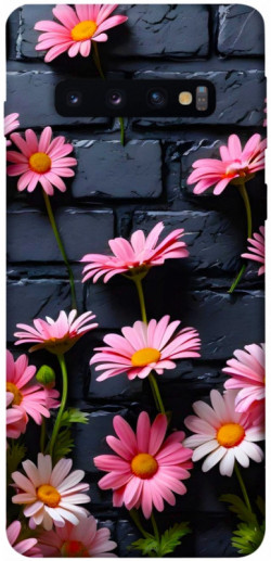 Чехол itsPrint Розовый контраст для Samsung Galaxy S10