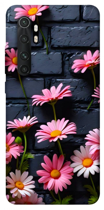 Чехол itsPrint Розовый контраст для Xiaomi Mi Note 10 Lite, цветы, купить оптом с доставкой