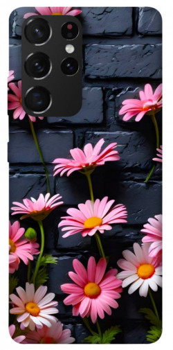 Чехол itsPrint Розовый контраст для Samsung Galaxy S21 Ultra