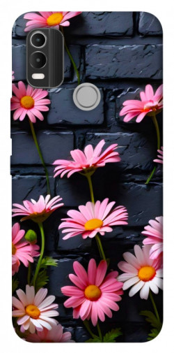 Чехол itsPrint Розовый контраст для Nokia C21 Plus