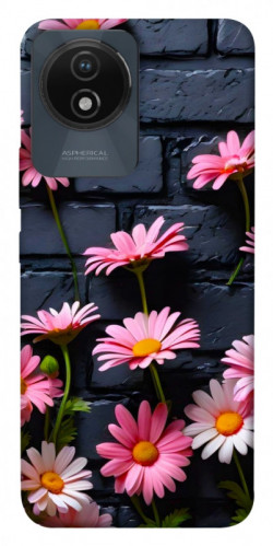 Чехол itsPrint Розовый контраст для Vivo Y02