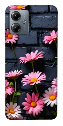 Чехол itsPrint Розовый контраст для Motorola Moto G14