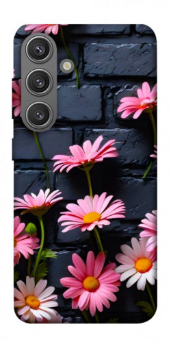 Чехол itsPrint Розовый контраст для Samsung Galaxy S24