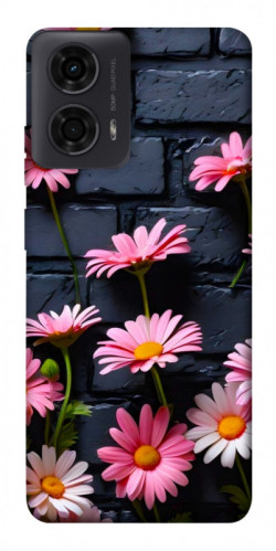 Чехол itsPrint Розовый контраст для Motorola Moto G24