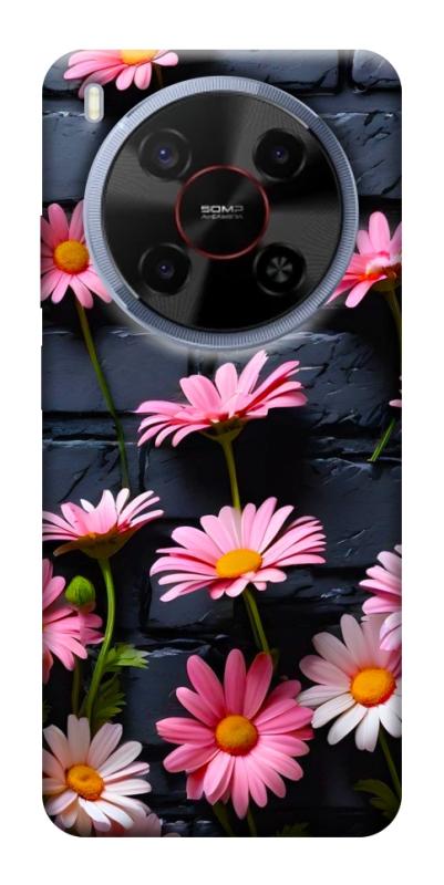 Чохол itsPrint Рожевий контраст для ZTE Nubia V70 Max, квіти, купити оптом з доставкою