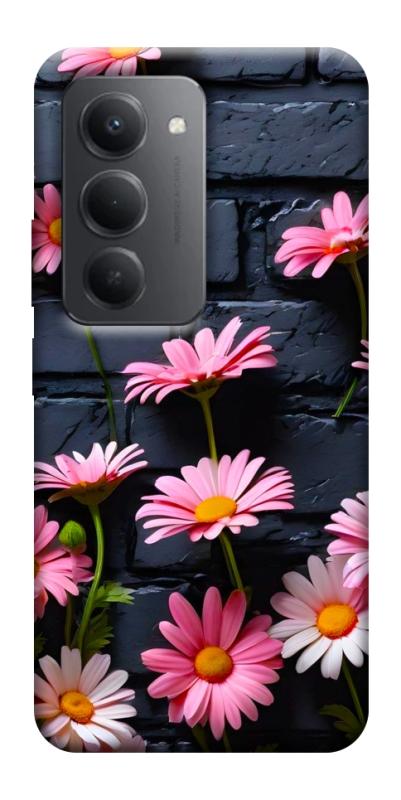 Чехол itsPrint Розовый контраст для Xiaomi Redmi 15 (Global), цветы, купить оптом с доставкой