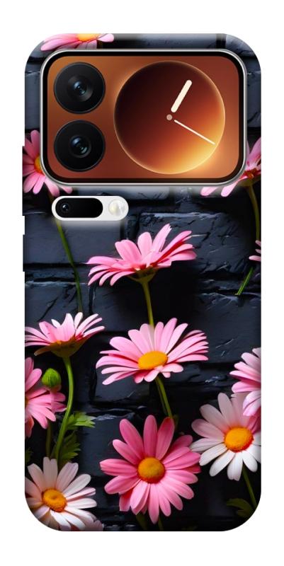 Чехол itsPrint Розовый контраст для Xiaomi 17 Pro Max, цветы, купить оптом с доставкой