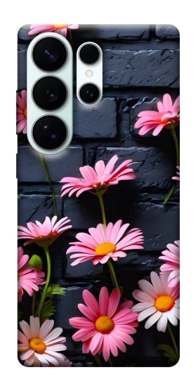Чехол itsPrint Розовый контраст для Samsung Galaxy S26 Ultra, цветы, купить оптом с доставкой