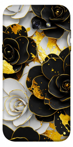 Чохол itsPrint Flower black-white для Samsung A720 Galaxy A7 (2017)
