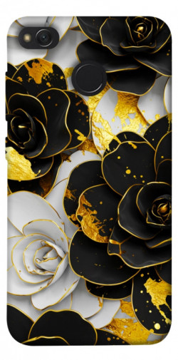 Чохол itsPrint Flower black-white для Xiaomi Redmi 4X