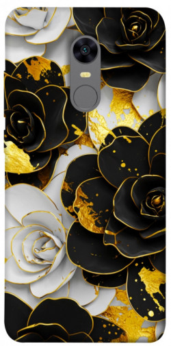Чохол itsPrint Flower black-white для Xiaomi Redmi 5 Plus / Redmi Note 5 (Single Camera)