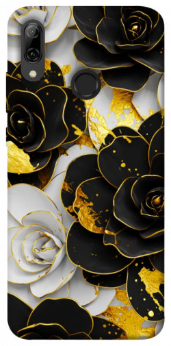 Чохол itsPrint Flower black-white для Huawei P Smart (2019)