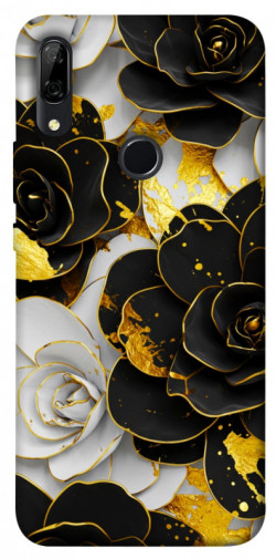 Чохол itsPrint Flower black-white для Huawei P Smart Z