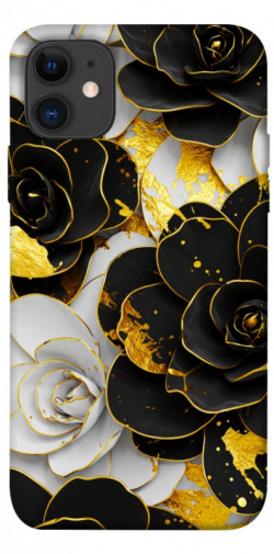 Чохол itsPrint Flower black-white для Apple iPhone 11 (6.1")