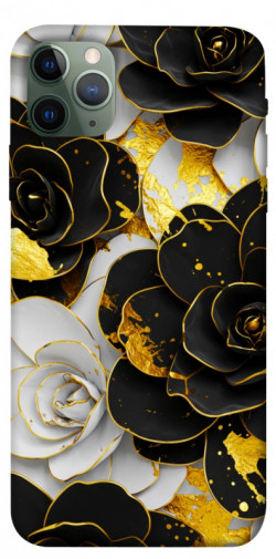 Чохол itsPrint Flower black-white для Apple iPhone 11 Pro Max (6.5")