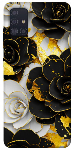 Чохол itsPrint Flower black-white для Samsung Galaxy A51