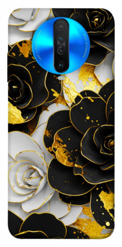 Чехол itsPrint Flower black-white для Xiaomi Redmi K30