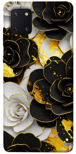 Чохол itsPrint Flower black-white для Samsung Galaxy Note 10 Lite (A81)