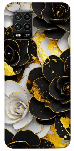 Чехол itsPrint Flower black-white для Xiaomi Mi 10 Lite