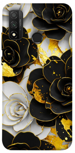 Чехол itsPrint Flower black-white для Huawei P Smart (2020)