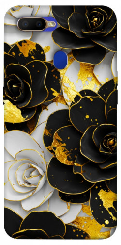 Чехол itsPrint Flower black-white для Oppo A5s / Oppo A12