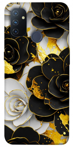 Чохол itsPrint Flower black-white для OnePlus Nord N100