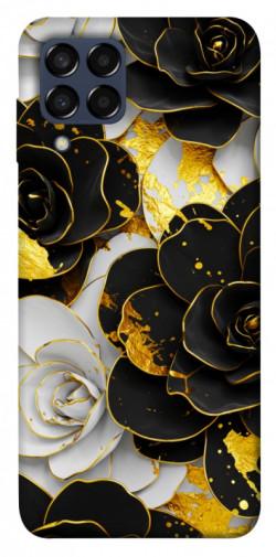 Чехол itsPrint Flower black-white для Samsung Galaxy M33 5G