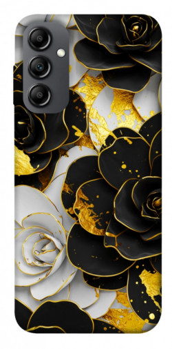 Чехол itsPrint Flower black-white для Samsung Galaxy A14 4G/5G