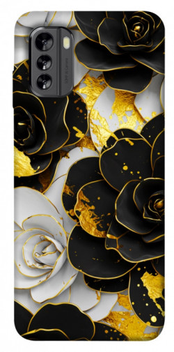 Чехол itsPrint Flower black-white для Nokia G60