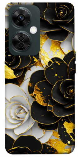 Чохол itsPrint Flower black-white для OnePlus Nord CE 3 Lite