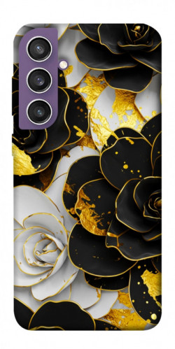 Чохол itsPrint Flower black-white для Samsung Galaxy S23 FE