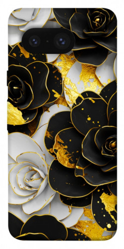 Чохол itsPrint Flower black-white для Google Pixel 8