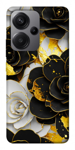 Чохол itsPrint Flower black-white для Xiaomi Redmi Note 13 Pro+