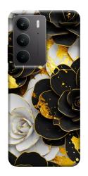 Чехол itsPrint Flower black-white для Realme C75