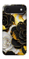 Чохол itsPrint Flower black-white для Apple iPhone 17 Air (6.5")