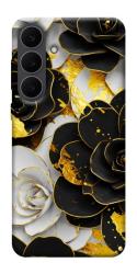 Чохол itsPrint Flower black-white для Samsung Galaxy S25 FE
