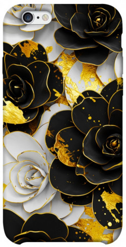 Чохол itsPrint Flower black-white для Apple iPhone 6/6s (4.7")