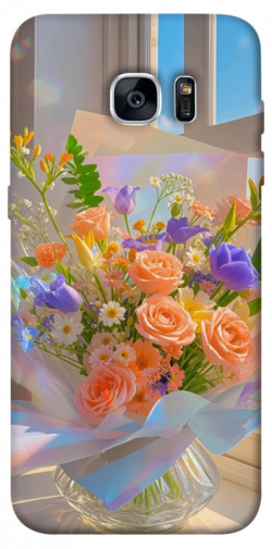 Чехол itsPrint Яркий букет для Samsung G935F Galaxy S7 Edge
