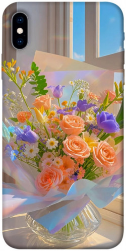 Чехол itsPrint Яркий букет для Apple iPhone X (5.8")
