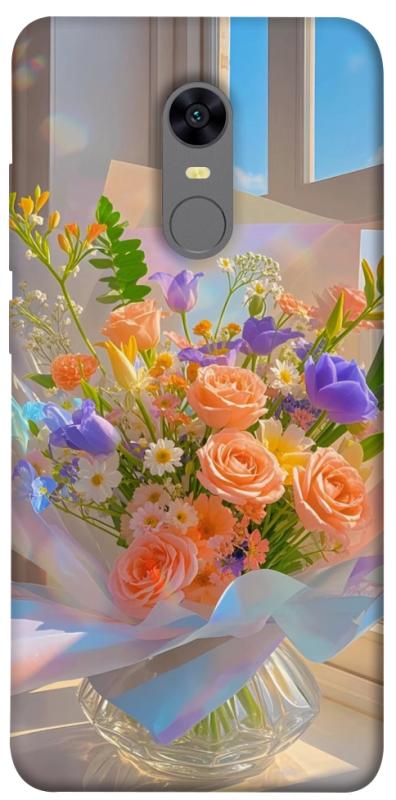 Чехол itsPrint Яркий букет для Xiaomi Redmi 5 Plus / Redmi Note 5 (Single Camera), цветы, купить оптом с доставкой