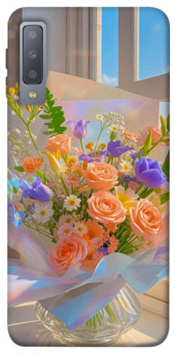 Чехол itsPrint Яркий букет для Samsung A750 Galaxy A7 (2018)