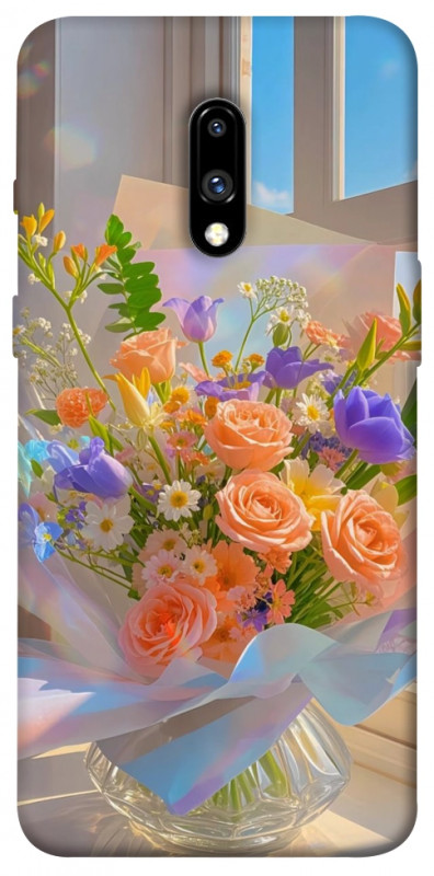 Чехол itsPrint Яркий букет для OnePlus 7, цветы, купить оптом с доставкой