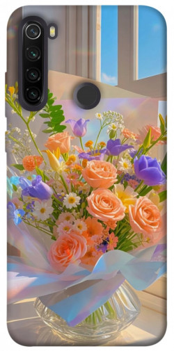 Чехол itsPrint Яркий букет для Xiaomi Redmi Note 8T