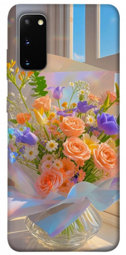 Чехол itsPrint Яркий букет для Samsung Galaxy S20