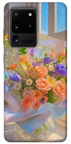 Чехол itsPrint Яркий букет для Samsung Galaxy S20 Ultra