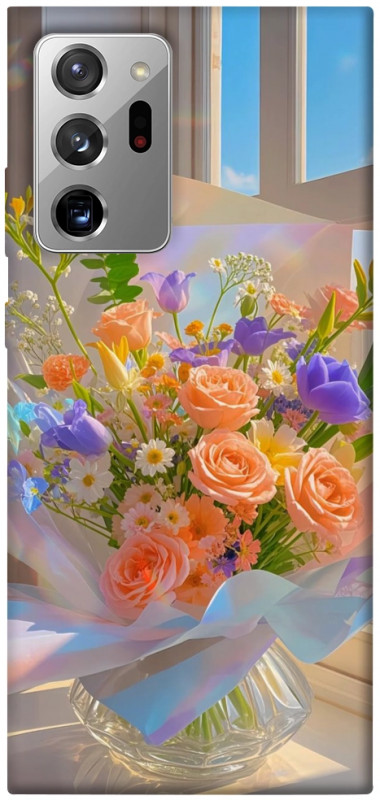 Чехол itsPrint Яркий букет для Samsung Galaxy Note 20 Ultra, цветы, купить оптом с доставкой